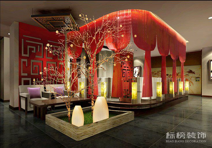 多福肥?；疱伈蛷d設(shè)計(jì)裝修6